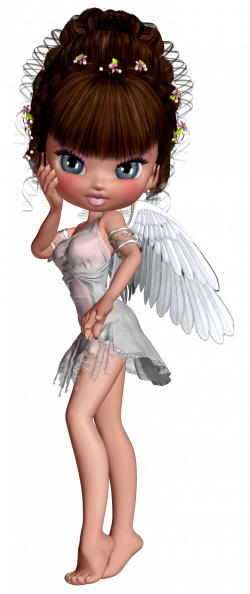 Cute 3D Little Angel Clipart | Clipart My Favorite | Pinterest ...