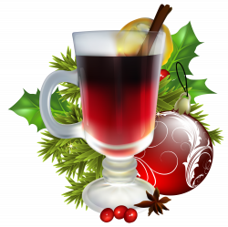 Christmas Tea with Christmas Decorations PNG Image | Gallery ...