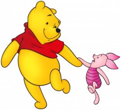 Winnie the Pooh and Piglet Free PNG Clip Art Image | Gallery ...