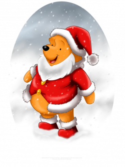 Winnie the Santa by selinmarsou, Walt Disney Christmas Winnie the ...