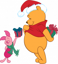 28+ Collection of Christmas Winnie The Pooh Clipart | High quality ...
