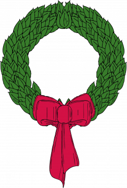 Clipart - Christmas wreath