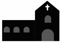 Clipart - Ireland Church silhouette