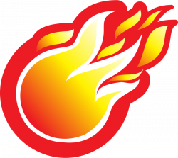 Clipart - Fire Ball Icon