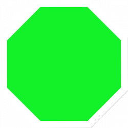 Bright Green Stop Sign Clip Art at Clker.com - vector clip art ...