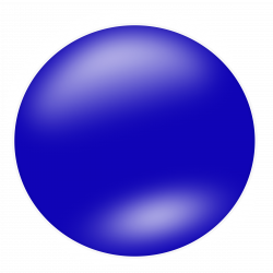 Clipart - blue circle