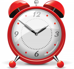 Red Clock Png Alarm