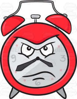 Upset And Infuriated Alarm Clock Emoji #alarm #alarmclock ...