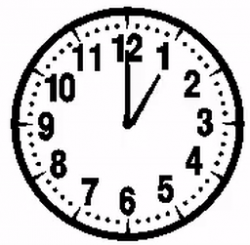 Organized Chaos Valley Clock Animated Clipart