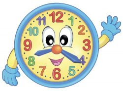 Cartoon clock baby design vector 02 | Kako merimo čas ...