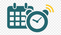 Calendar And Clock Image - Appointment Reminder Icon Clipart ...
