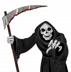 Scary Grim Reaper PNG Vector Clipart | grim reapers, devils, demons ...