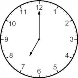 Free Clip Art of Clocks and Time (through all quarter hours ...