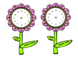 Clock Flower Petals Worksheets & Teaching Resources | TpT