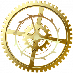 Gear Gold PNG Clip Art Image | Gallery Yopriceville - High-Quality ...