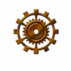 Steampunk Gears | Clock Gear Png Steampunk Clock Gears Png ...