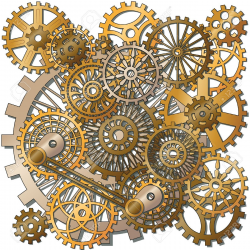 Clock Gear Cliparts, Stock Vector And Royalty Free Clock ...