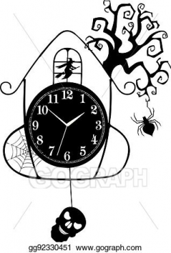 EPS Vector - Halloween time is approaching. Stock Clipart ...