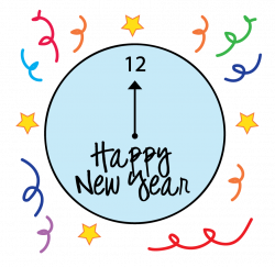 New Year Eve Clip Art 1 | New Hd Template images | Chalk Art & Chalk ...