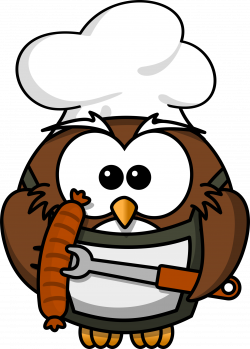 Owl with sausage by @bocian, Owl with sausage, on @openclipart ...