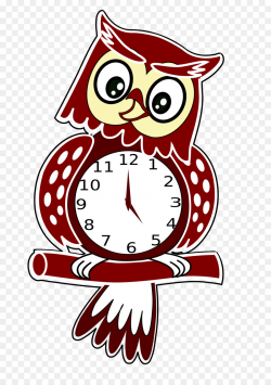 Clock Background clipart - Owl, Clock, Bird, transparent ...