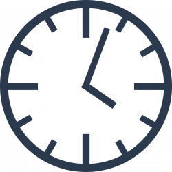 Clipart - simple clock