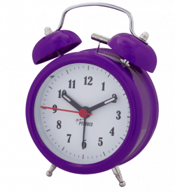 Colortime - Alarm clock Purple - Pylones