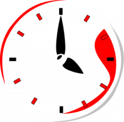 Red Clock Clip Art at Clker.com - vector clip art online ...