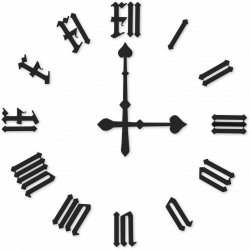 Roman Numeral Clock Png Pic #42140 - Free Icons and PNG Backgrounds