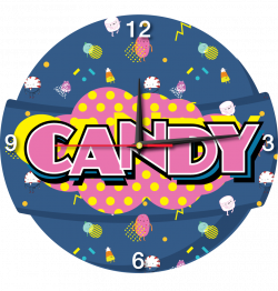 Candy Sugar Rush Adventure Time Clock — JJ Printing