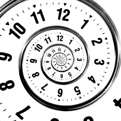 Clock: Time Travel / Speed +1 - Clip Art Library