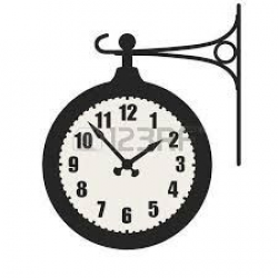 Image result for trainstation clock clipart | clocks | Clock ...