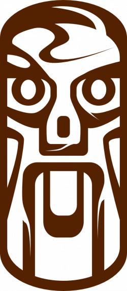 Weird Tiki Face Clipart | i2Clipart - Royalty Free Public Domain Clipart