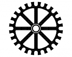 Download clock wheel clipart Gear Clip art | Gear,Clock,Line ...