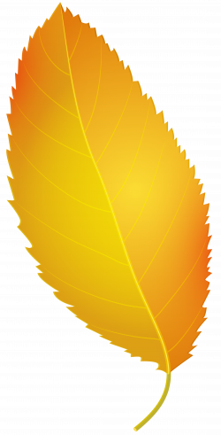 Yellow Autumn Leaf PNG Clip Art - Best WEB Clipart