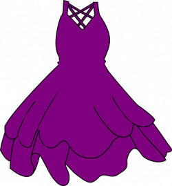 Purple Dress Clip Art at Clker.com - vector clip art online, royalty ...