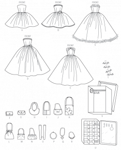 McCall's 6903 Clothes and Accessories For 11½
