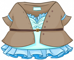 Image - Classic Blue Dress clothing icon ID 4804.png | Club Penguin ...