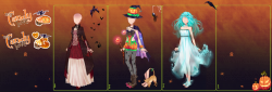 Halloween Special Outfits by MeganEliMoon on DeviantArt
