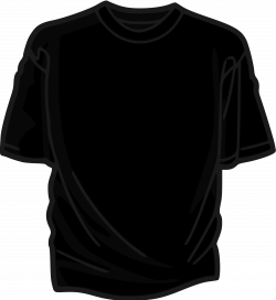 Clipart - Black T-Shirt
