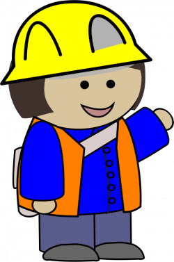 Clipart - Construction Kid