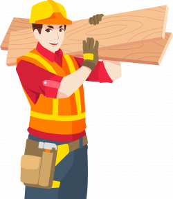Labor Day Download Labour Day - A worker carrying a board of wood ...