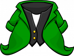 Image - Leprechaun Tuxedo clothing icon ID 291.png | Club Penguin ...