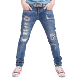 Man with Blue Jeans | Isolated Stock Photo by noBACKS.com
