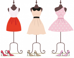 Dress Clothing Royalty-free Clip art - Women's mannequin display ...