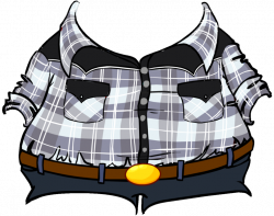G Billy Plaid Shirt and Jeans | Club Penguin Wiki | FANDOM powered ...