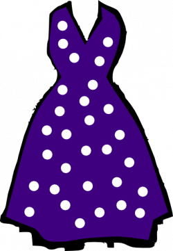 Polka Dot Dress Clip Art – Fashion dresses