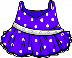 Image - Purple polka dot dress.png | Club Penguin Pookie Wiki ...