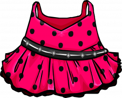 Pink Polka-dot Dress | Club Penguin Wiki | FANDOM powered by Wikia