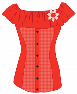 Female Red Top PNG Clipart - Best WEB Clipart
